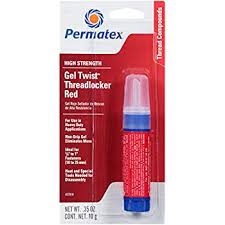 * 27010 Permatex Gel Twist Threadlocker Red / W4 -Modern Boat Sales & Service