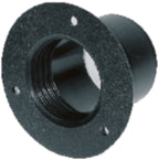 * RF1DP Outboard Rigging Hose Flange Black, T-H Marine Rigging Flange For 2
