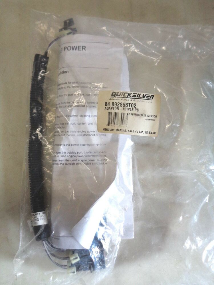 * 892868T02 Mercury Marine Outboard Harness Assy- Triple/D4 -Modern Boat Sales & Service