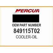 849115T02 Mercury Marine/Quicksilver Cooler - Oil/ 135/BGD -Modern Boat Sales & Service